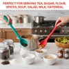 2pcs Extra Long Silicone Mixing Spoon,12 Inch Nonstick Heat Resistant