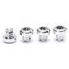 RTRHINOTUNING 50PCS Wheel Rim Lip Rivets Nuts of 7.5mm/0.3in Hole