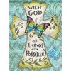 OWN4B Cross Stitch Kits Embossed with God All Things Are