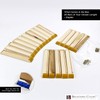 EasyWrappe 1.25" - 21", 20pk Deep DIY Stretcher Bars. Sizes