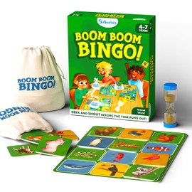 Skillmatics Bingo Preschool Board Game - Animal World, Fun & Fast Matching Bingo Game, Gifts for Boys & Girls Ages 4 to 7