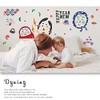 Square Shop Wall Stickers, Fukura, 11.8 x 23.6 x 23.6