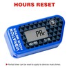 RileyFine Wireless Vibration Hour Meter Resettable Digital Maintenance Timer, User