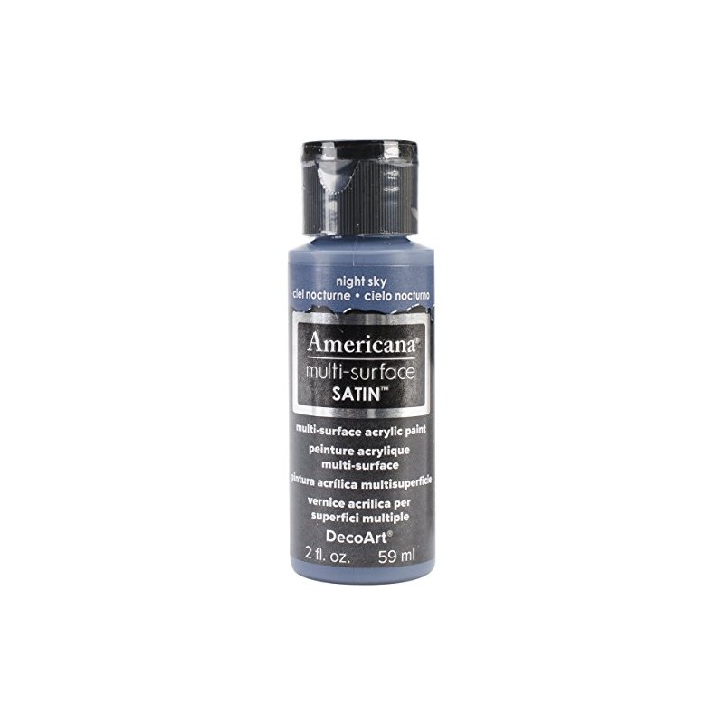 DecoArt Acrylics Multi-Purpose Paint, Night Sky Satin