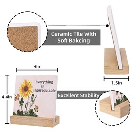 Office Decor Accessories Motivational Desk Decorations Cute Desk Accessories Inspirational Gifts for Women Friend Coworker Employees Everything is Figureoutable