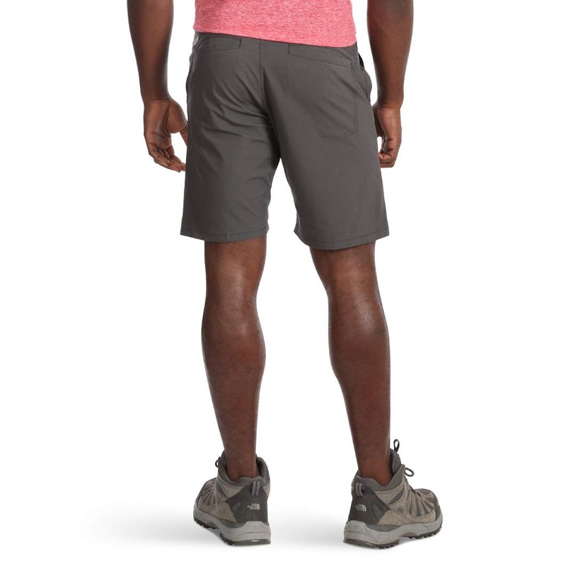 WRANGLER Men's Outdoor Performance 4-Way Moisture Wicking Shorts (Anthracite), anthracite