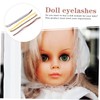 IWOWHERO 20pcs Doll Eyelashes False Lashes for Doll Accessories Safe