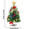 Mini Christmas Tree, LE&D 30 cm Mini Christmas Tree with,