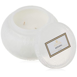 Voluspa Mokara, Glass Chawan Bowl Candle, 14 oz, 50 Hour Burn Time, All Natural Wicks and Coconut Wax for Clean Burning, Vegan, Poured in the USA