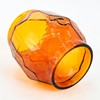 Tokyo Crafts Oil Lantern Globe Hammered Amber Shade for Feuerhand