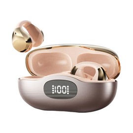 Open Ear Headphones | Wireless Earbuds Headphones - Noise Cancelling Earphones with Ergonomic Design Aesthetic Appeal for Sport Gym Workouts Running Outdoor Activities