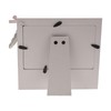 Grey Memorial Wooden Photo Frame with Feather Attachment 6x4 -