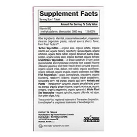 Natural Factors Natural Factors BioCoenzymated Methylcobalamin & Dibencozide 3000 mcg 30 Sublingual Tablets