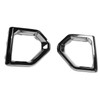 1 Pair Chrome Fog Lamp Bezels 84176753 Left Right Fog