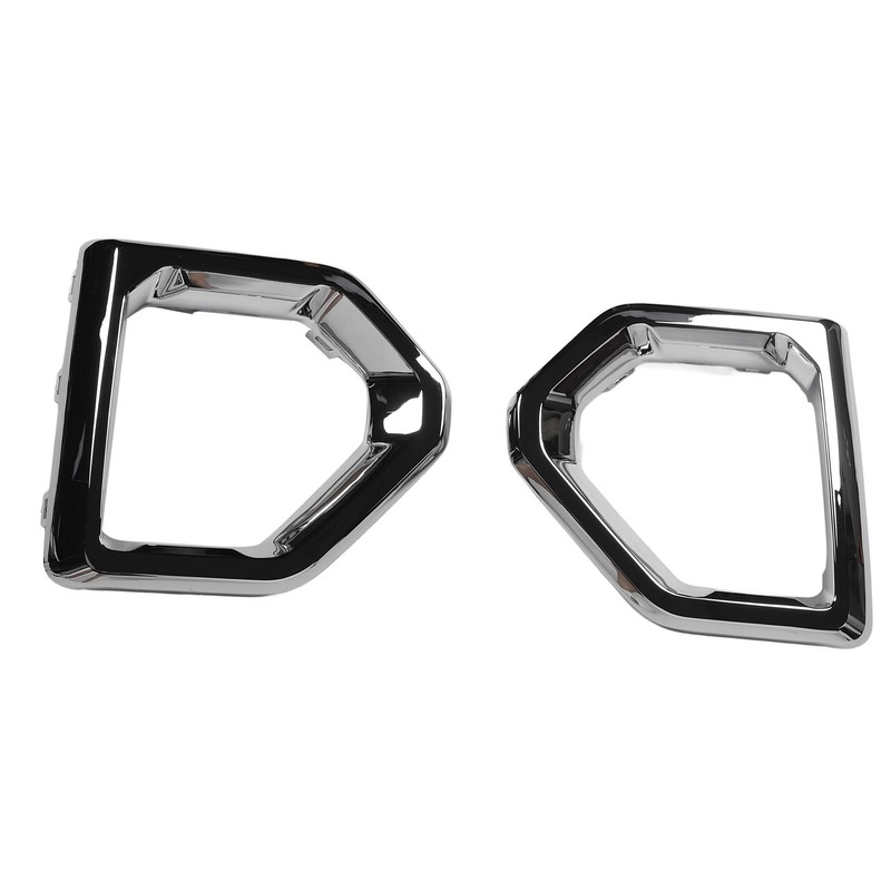 1 Pair Chrome Fog Lamp Bezels 84176753 Left Right Fog