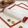 Two Piece Set of Silicone Baking Mat, Made of Platinum