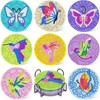 UPINS 8Pcs Diamond Painting Coasters for Drinks DIY Coaster Diamond