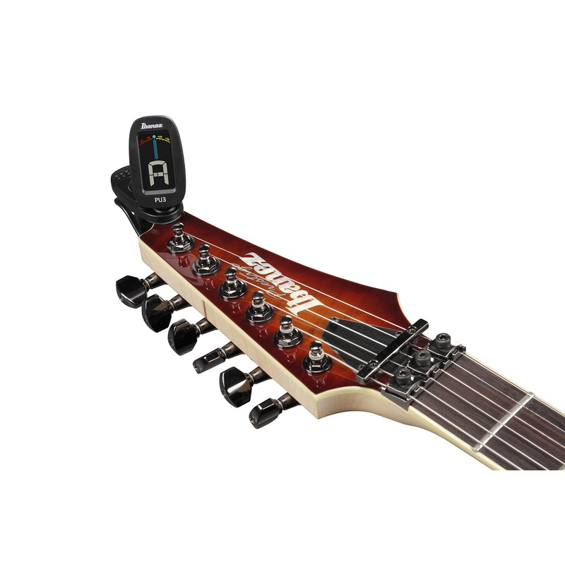 IBANEZ Chromatic/Automatic Clip Tuner - Black (PU3-BK)