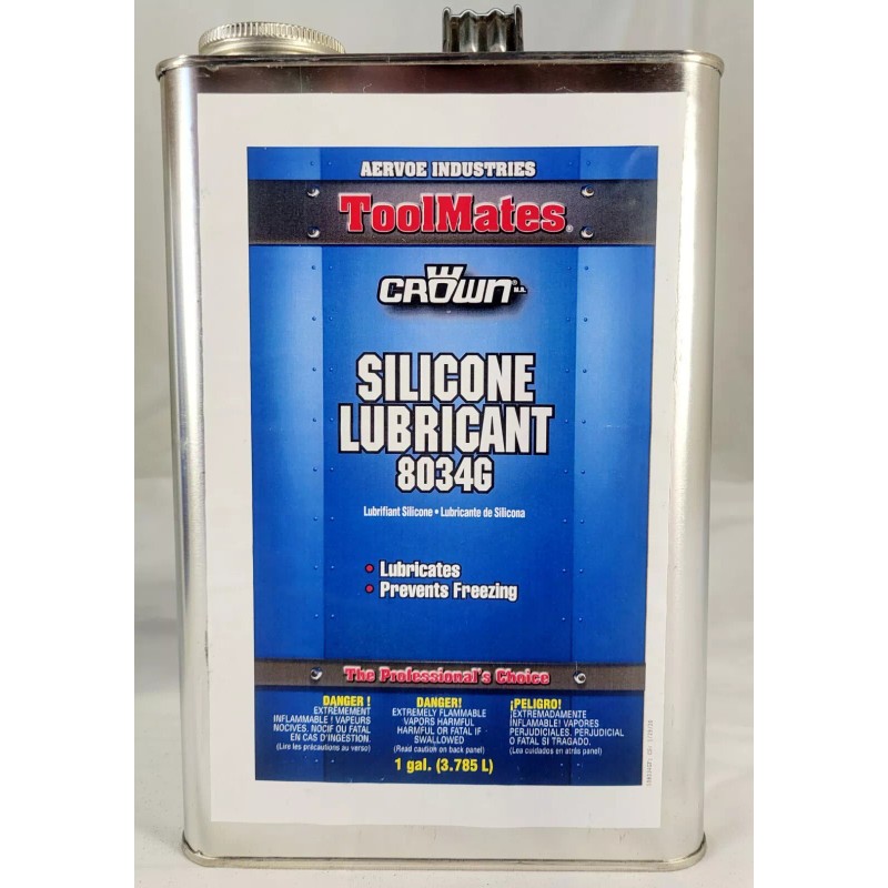 Crown ToolMates Aervoe Industries Silicone Lubricant 8034G - QTY 2