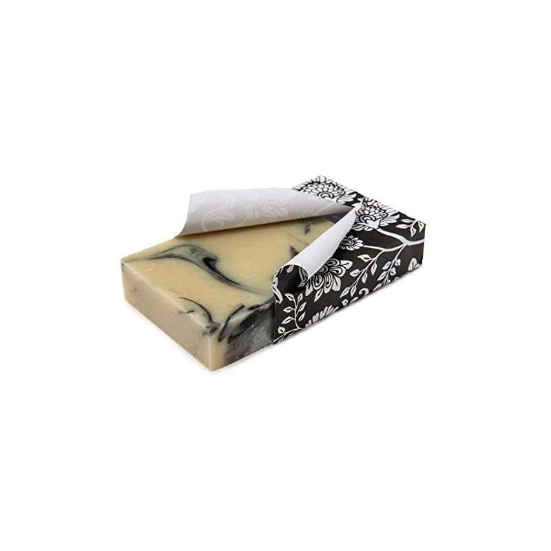 Clovelly Soap Co Natural Handmade Sandalwood Bergamot and Charcoal Soap