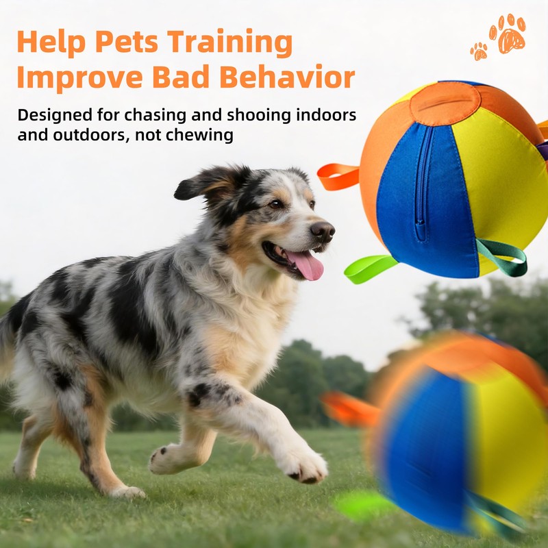 18 Inch Herding Ball for Dogs, Herding Dog Toys for