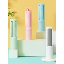 Pet Hair Remover and Reusuable Lint Roller for Clothes, Furniture, Carpet and Bedding - Eco Friendly, Portable, Multi-Surface Fur and Lint Roller (Green)