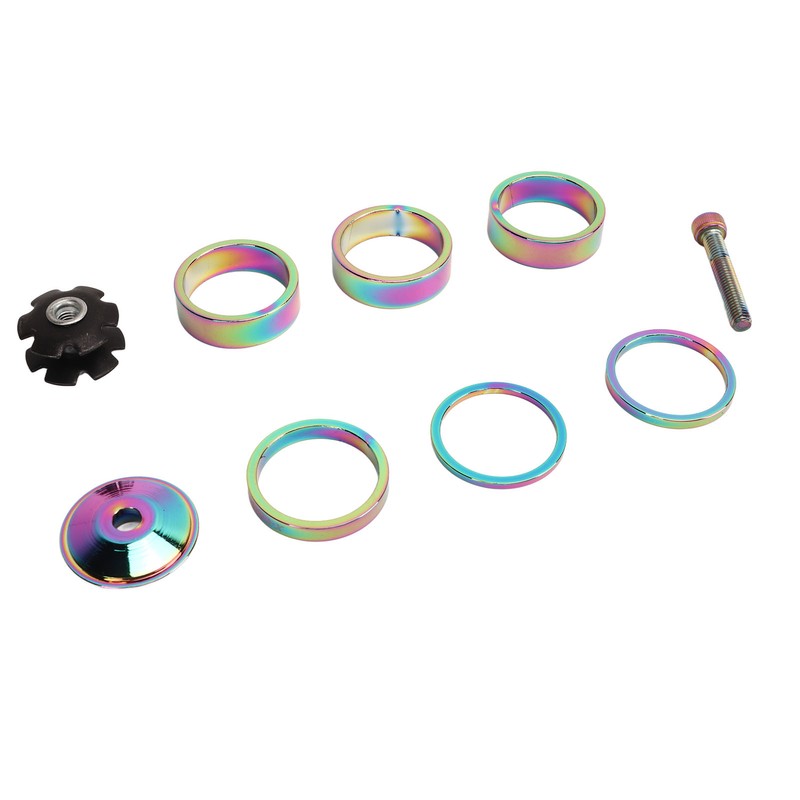 Bike Front Fork Spacer 28.6mm Headset Washer Aluminium Alloy with