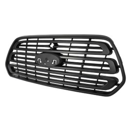 KUAFU Front Grill Compatible with 2015-2019 Ford Transit 150 250 350 HD CK4Z-17E810-AA FO1200587 Front Bumper Upper Grille Black