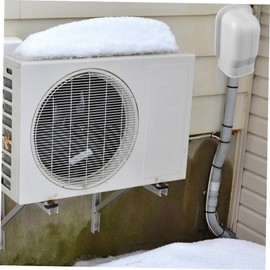 ULTECHNOVO Air Conditioning Pipe Duct Cover PVC Decorative Tubing Cover for Air Conditioner Parts Easy Installation Stylish for Organizing and Concealing Unsightly Ducts