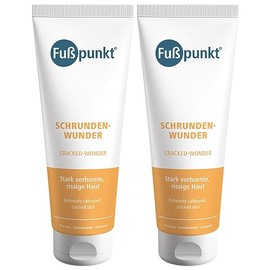 Fußpunkt Cracked Miracles Intensive Foot Care for Highly Callused Cracked Skin 2 x 125 ml