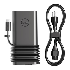 HSXIRQA 100W USB-C AC Charger Compatible with Dell Pro Max/Rugged/Plus 14 16 Inspiron 14 16 Plus 7420 7430 Precision 3540 3541 5680 5690 5770 XPS 14 13 9440 Latitude 5501 5411 5421 5511 Laptop