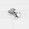 eMagTech 4PCS 45 Degree Fixed Hinges Cabinet Hinge Hydraulic Damper