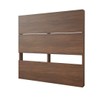 Nexera Plank Effect Headboard, Twin, Walnut