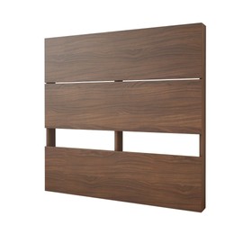 Nexera Plank Effect Headboard, Twin, Walnut