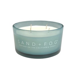 Sand + Fog Scented Candle-California Beach House-Additional Scents and Sizes–100% Cotton Lead-Free Wick-Luxury Air Freshening Jar Candles-Perfect Home Décor for Cocktail Table–23oz