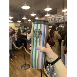 Starbucks Seattle First Starbucks Pike Place Market Double Stainless Tumbler 16oz- limited