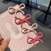 DIY Hairpin & Hair Accessory Making Materials cd171 Hairpin / Rose Pink Bow 200ea