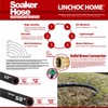 LINCHOC HOME Soaker Hose 50FT 5/8 Inch with Solid Brass
