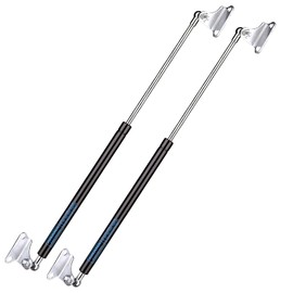 ARANA Gas Struts 20 inch 80LB Gas Springs Shocks with Mounting Brakckets, 20" 356N Gas Props Lift Support Struts for RV Bed Hatch Queen Bed Trap Door Floor Hatch Storage Box Lid, 2Pcs