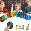 Math Fidget Spinners, Math Fact Spinner, 18 PCS Math Spinners