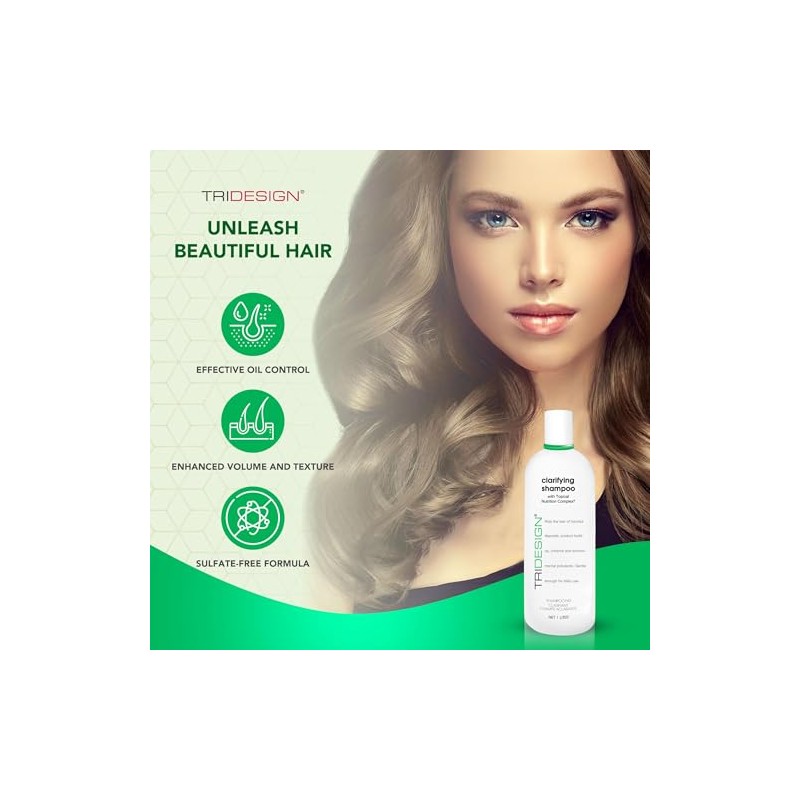 Tri Clarifying Shampoo, 34 Fluid Ounce by Tri