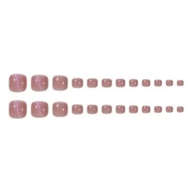 High-quality stick-on nail art 24pcs summer toenail art set yellow flower 24pcsWFLEGNM / 고급 붙이는 네일아트 24pcs 여름 발톱 아트 세트 옐로우플라워 24pcsWFLEGNM