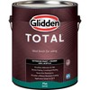 Glidden Total Exterior Paint & Primer All-in-One, Thyme Green/Green, Flat,