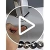 2 Pack Sink Overflow Ring Matte Black Bathroom Vanity Sink