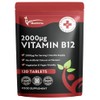 Vitamin B12 Tablets 2000mcg – High Strength Methylcobalamin Form –