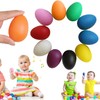 Norhogo 10 Pcs Plastic Egg Shakers Egg Shakers Egg Maracas