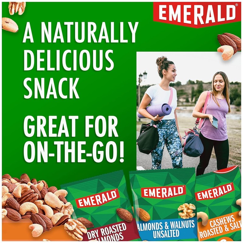 Emerald Nuts, 100 Calorie Variety Pack, 18 Count (Pack of