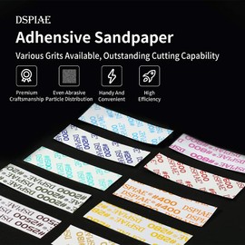 DSPIAE MSP Die-Cutting Adhesive Sandpaper