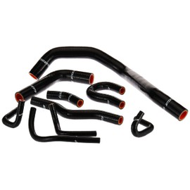 Mishimoto MMHOSE-CIV-88BK Silicone Radiator Hose Kit Compatible With Honda Civic 1988-1991 Black