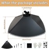 Upgrade Metal Squirrel Baffle for 4x4 Post - 17 inch